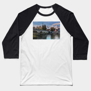 Wallingford Bridge Into The Town Baseball T-Shirt